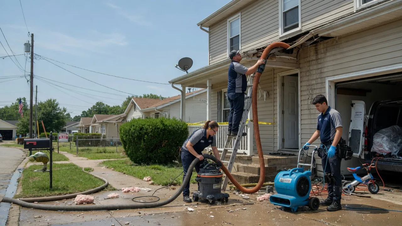Water Damage Restoration in Eunice, MO near me